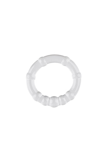 Selopa - Erection Rings Cock Ring Set - Clear - Stag Shop