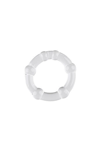 Selopa - Erection Rings Cock Ring Set - Clear - Stag Shop