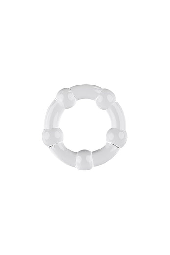 Selopa - Erection Rings Cock Ring Set - Clear - Stag Shop