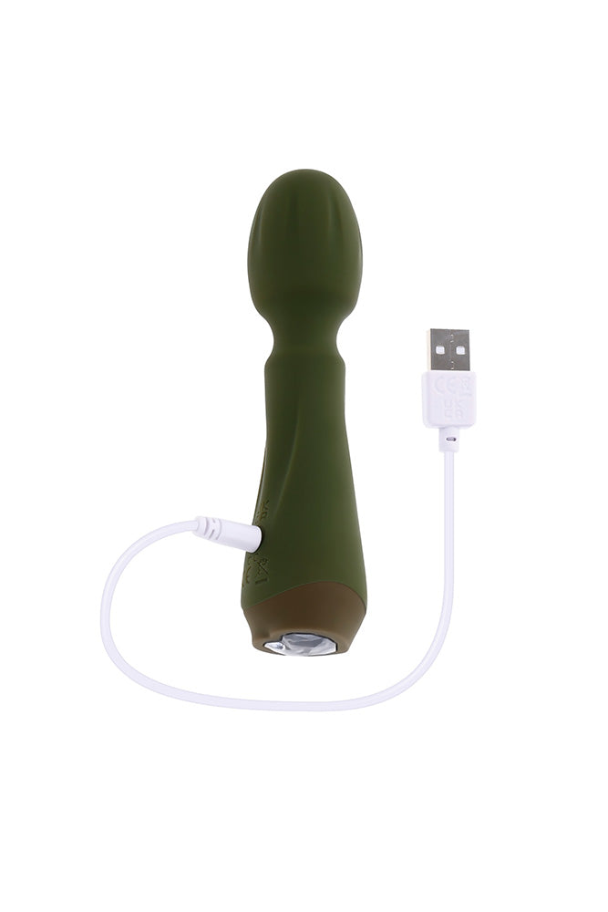 Selopa - Heartfelt Mini Wand Vibrator - Stag Shop