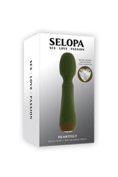 Selopa - Heartfelt Mini Wand Vibrator - Stag Shop