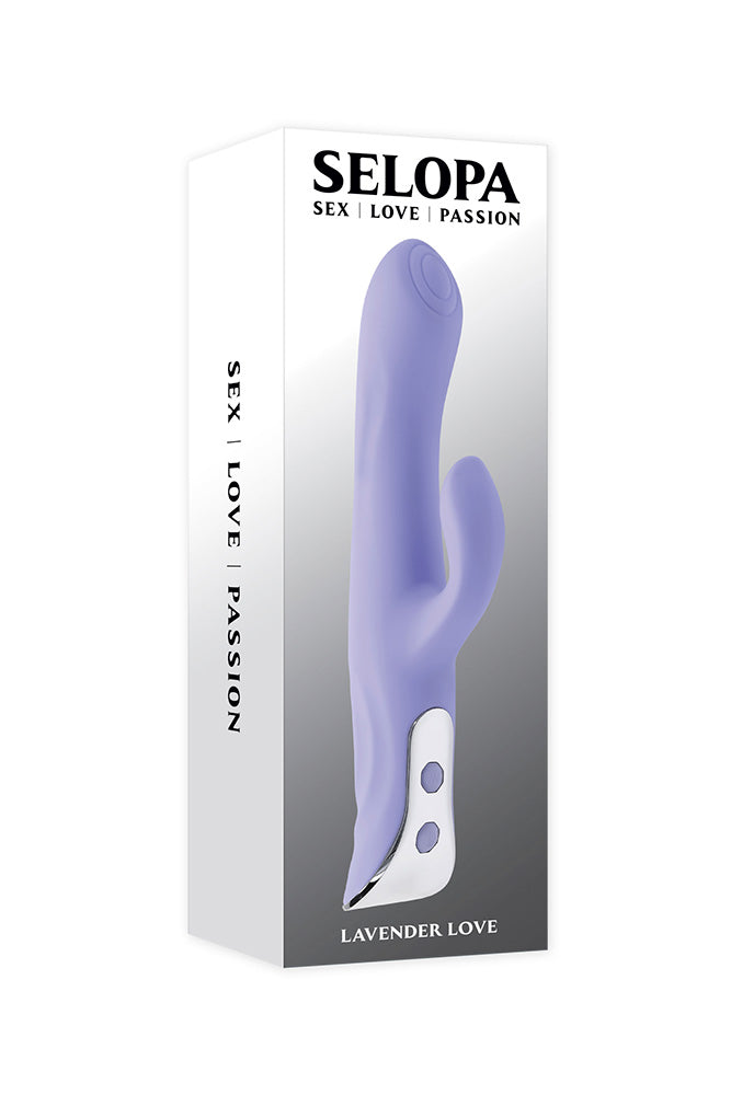 Selopa - Lavender Love Rabbit Vibrator - Stag Shop