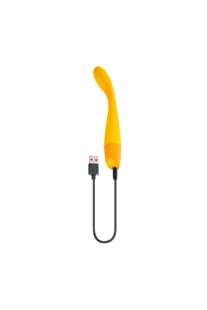 Selopa - Lemon Squeeze Slim G-Spot Vibrator - Yellow - Stag Shop