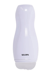 Selopa - Pleasure Can Vibrating Stroker - White - Stag Shop