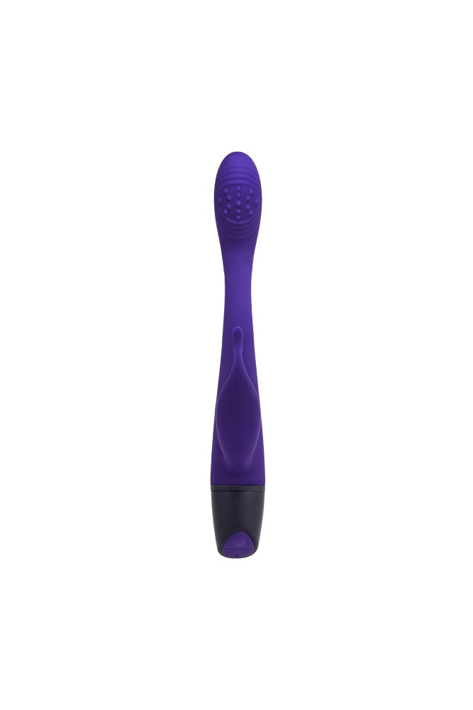 Selopa - Plum Passion Slim Dual Vibrator - Purple - Stag Shop