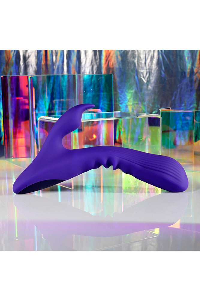 Selopa - Poseable Bunny Rabbit Vibrator - Purple - Stag Shop