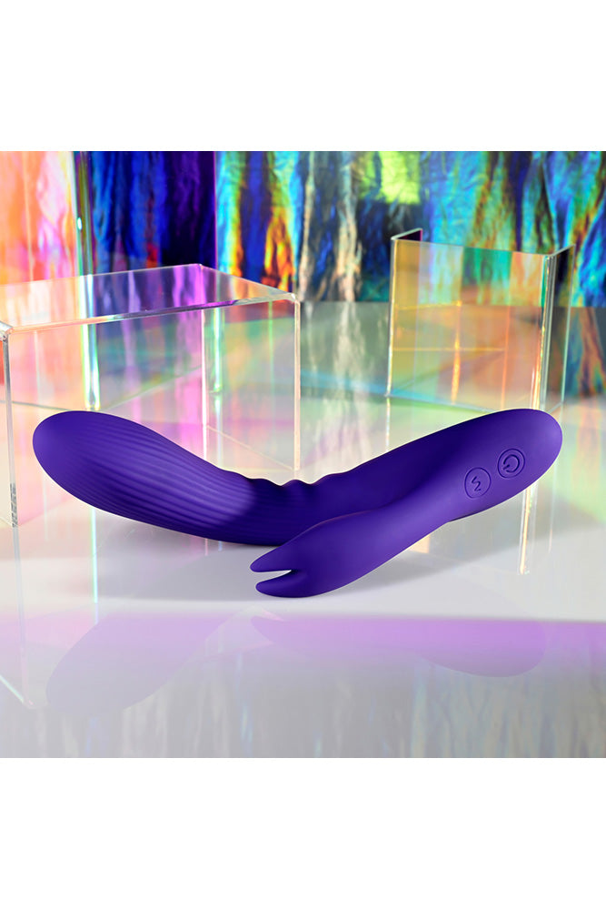 Selopa - Poseable Bunny Rabbit Vibrator - Purple - Stag Shop