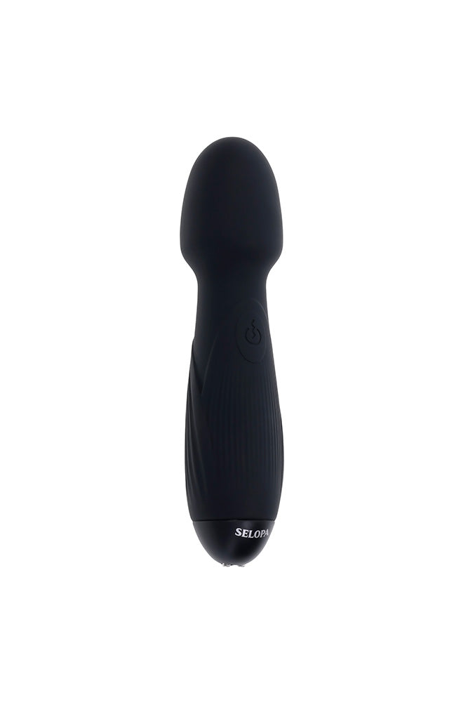 Selopa - Power Trip Wand Vibrator - Black - Stag Shop
