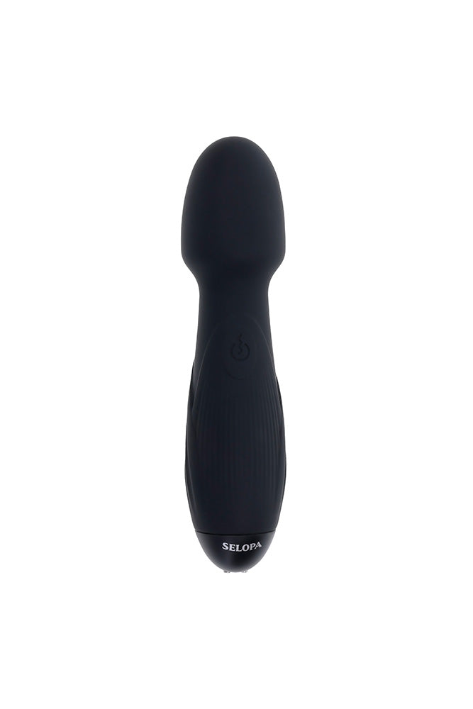 Selopa - Power Trip Wand Vibrator - Black - Stag Shop