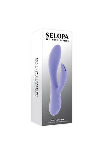 Selopa - Purple Craze - Dual Vibrator - Stag Shop