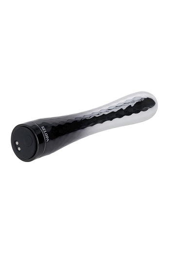 Selopa - Silverado Vibrator - Silver/Black - Stag Shop