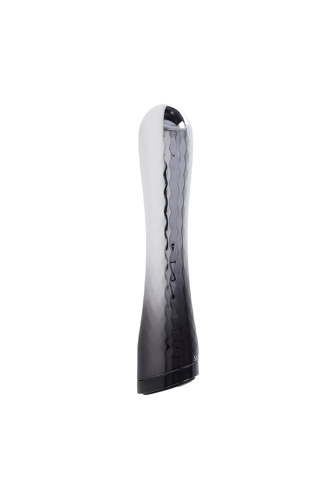 Selopa - Silverado Vibrator - Silver/Black - Stag Shop