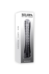 Selopa - Silverado Vibrator - Silver/Black - Stag Shop