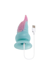 Selopa - Stuck On You Vibrating Tentacle Dildo - Blue/Pink - Stag Shop