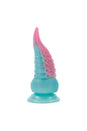 Selopa - Stuck On You Vibrating Tentacle Dildo - Blue/Pink - Stag Shop
