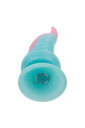 Selopa - Stuck On You Vibrating Tentacle Dildo - Blue/Pink - Stag Shop