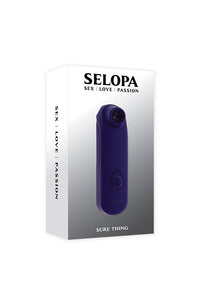 Thumbnail for Selopa - Sure Thing Clitoral Vibrator With Suction - Stag Shop