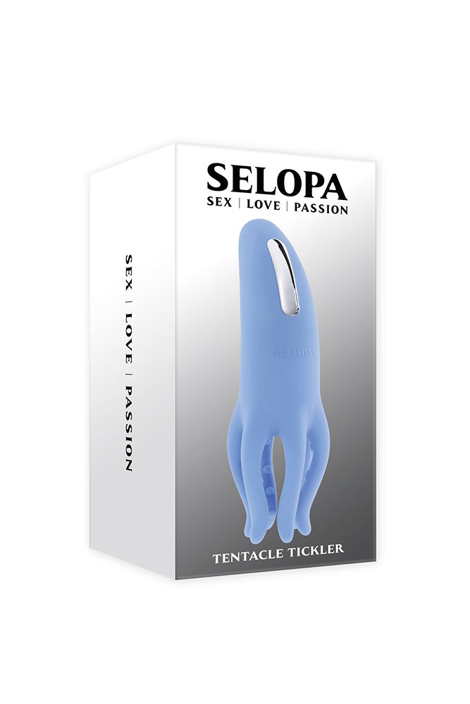 Selopa - Tentacle Tickler Vibrator - Aqua - Stag Shop