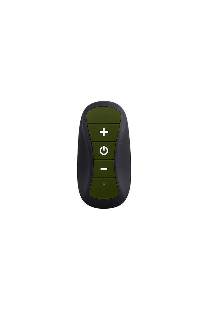 Selopa - The Colonel Remote Controlled Butt Plug - Green - Stag Shop