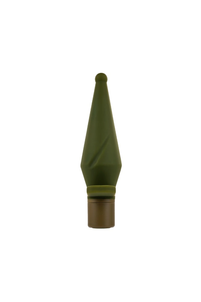 Selopa - The Private Vibrating Butt Plug - Green - Stag Shop