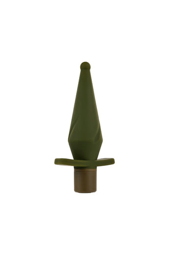 Selopa - The Private Vibrating Butt Plug - Green - Stag Shop