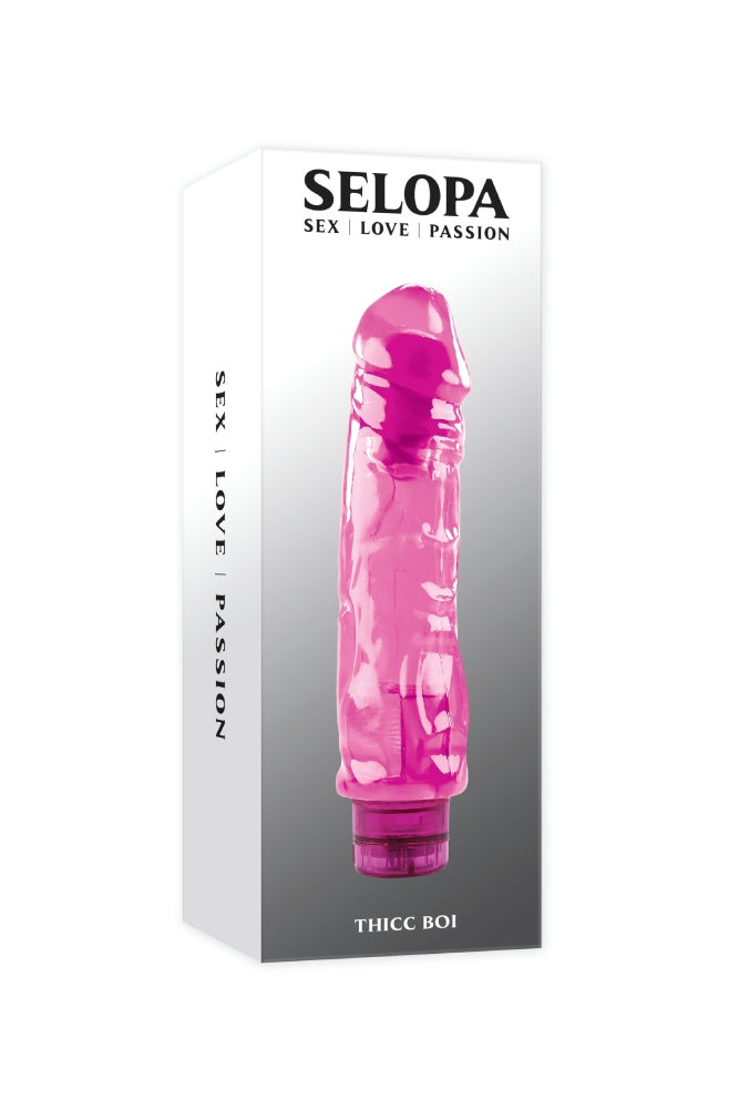Selopa - Thicc Boi Vibrator - Pink - Stag Shop