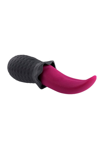 Selopa - Tongue Teaser Flickering Silicone Vibrator - Pink - Stag Shop