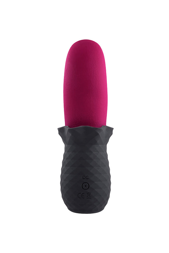Selopa - Tongue Teaser Flickering Silicone Vibrator - Pink - Stag Shop