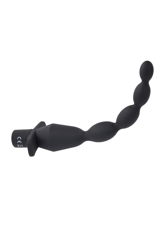 Selopa - Vibrating Butt Beads - Black - Stag Shop