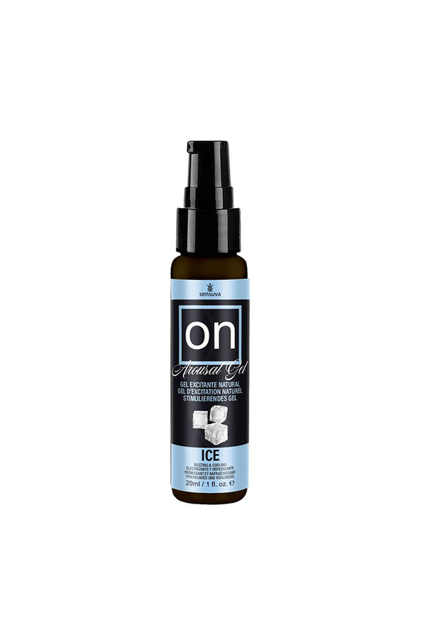 ON by Sensuva - ICE Natural Arousal Gel For Her - 1oz - Stag Shop