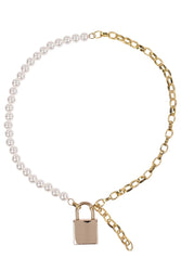 Sex & Mischief - Pearl Day Collar - White - Stag Shop