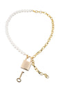 Sex & Mischief - Pearl Day Collar - White - Stag Shop