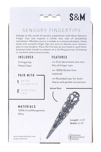 Thumbnail for Sex & Mischief - Black Sensory Fingertips - Black - Stag Shop