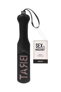 Thumbnail for Sex & Mischief - Brat Paddle - Black - Stag Shop