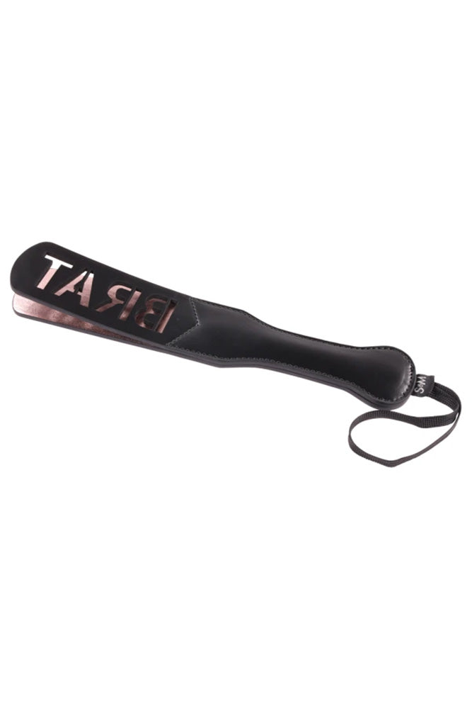 Sex & Mischief - Brat Paddle - Black - Stag Shop