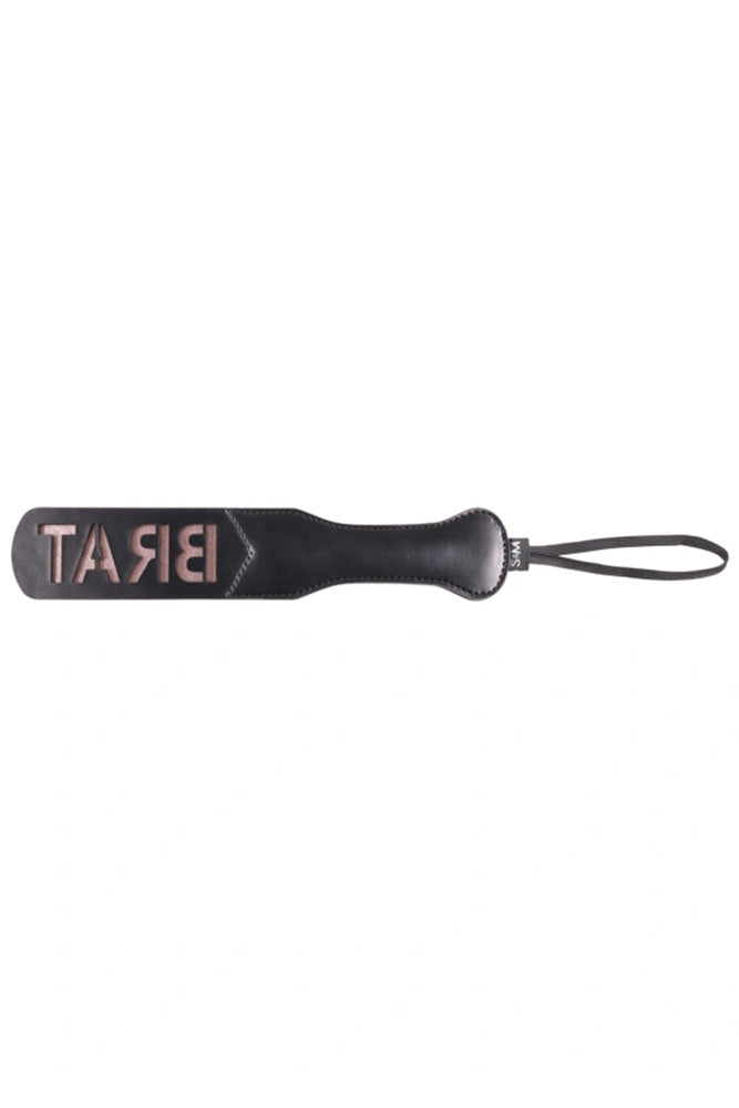 Sex & Mischief - Brat Paddle - Black - Stag Shop
