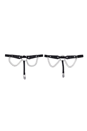 Sex & Mischief - Chain Lace Garters - Stag Shop