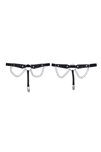 Sex & Mischief - Chain Lace Garters - Stag Shop