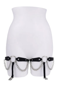 Thumbnail for Sex & Mischief - Chain Lace Garters - Stag Shop