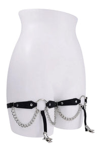 Thumbnail for Sex & Mischief - Chain Lace Garters - Stag Shop