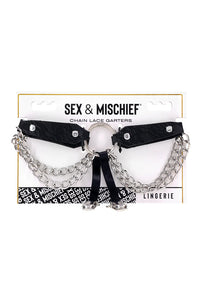 Thumbnail for Sex & Mischief - Chain Lace Garters - Stag Shop