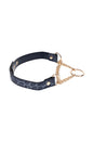Sex & Mischief - Cougar - Day Collar - Blue/Gold - Stag Shop