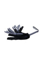 Sex & Mischief - Cougar - Faux Fur Flogger - Blue/Black - Stag Shop