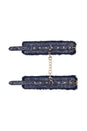Sex & Mischief - Cougar - Handcuffs - Blue/Gold - Stag Shop