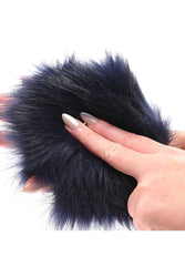 Sex & Mischief - Cougar - Spiked Sensory Glove - Blue - Stag Shop
