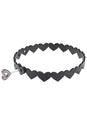 Sex & Mischief - Heart Day Collar - Black - Stag Shop