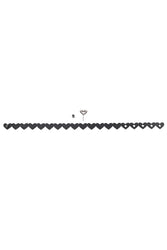 Sex & Mischief - Heart Day Collar - Black - Stag Shop