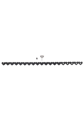 Sex & Mischief - Heart Day Collar - Black - Stag Shop
