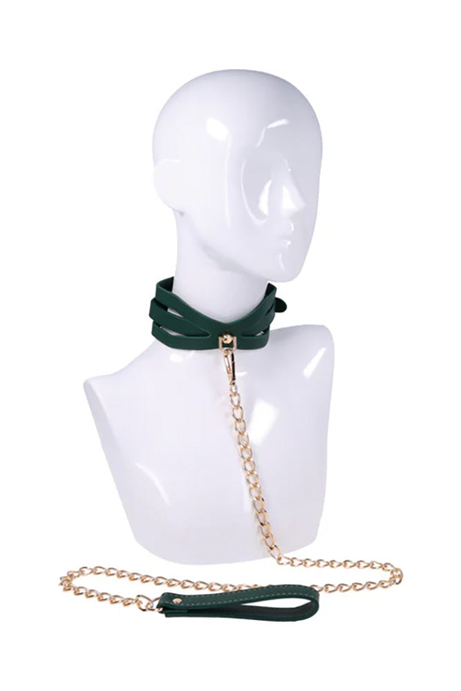 Sex & Mischief - Indica - Cutout Collar & Leash - Stag Shop