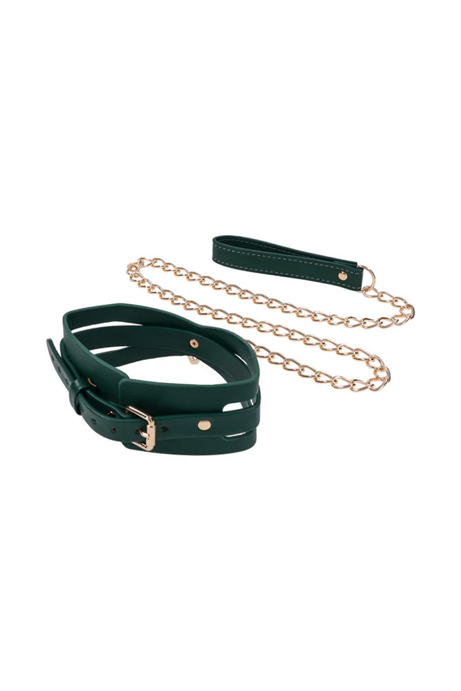 Sex & Mischief - Indica - Cutout Collar & Leash - Stag Shop